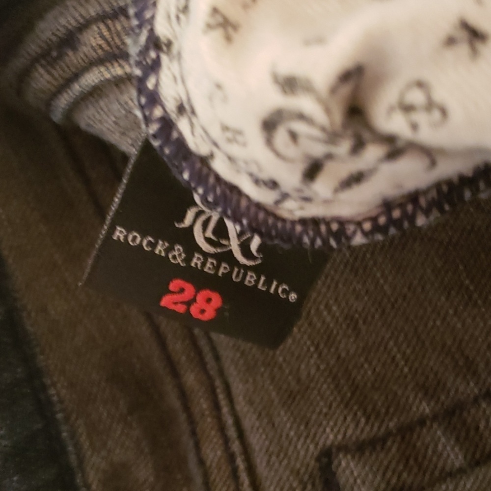 Rock & Republic Limited Edition Recession Collection Black Jeans - Picture 7 of 7